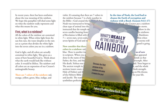 Special Rainbow Evangelistic Tracts (Bundle of 50)